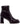 Katrin high heel ankle boots in black leather